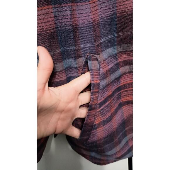 Lumberjane Chore plaid jacket soft cotton lined warm button up pockets Size M - Picture 7 of 11